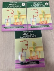 Math with Confidence 3rd Grade BundIe: Instructor Guide, Student Workbooks A & B