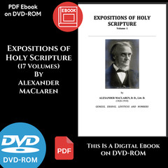 Expositions of Holy Scripture by Alexander MaClaren-Bible Commentary/Sermons DVD