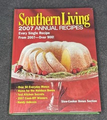 Southern Living 2007 Annual Recipes Cookbook (Hardcover) 368 Pages Color Photos