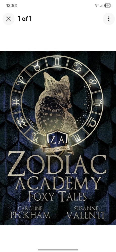 Zodiac Academy Foxy Tails by Caroline Peckham and Susanne Valenti Paperback NEW