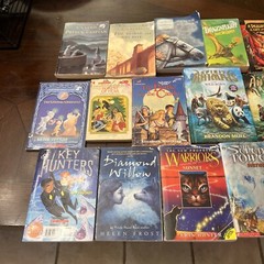 Chapter Books Fantasy-Lot of 18-dragons, Warriors, Narnia, Choose Own Adventure