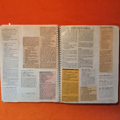 VTG My Recipes CookBook with Handwritten Recipes and Clippings approx 112 pages