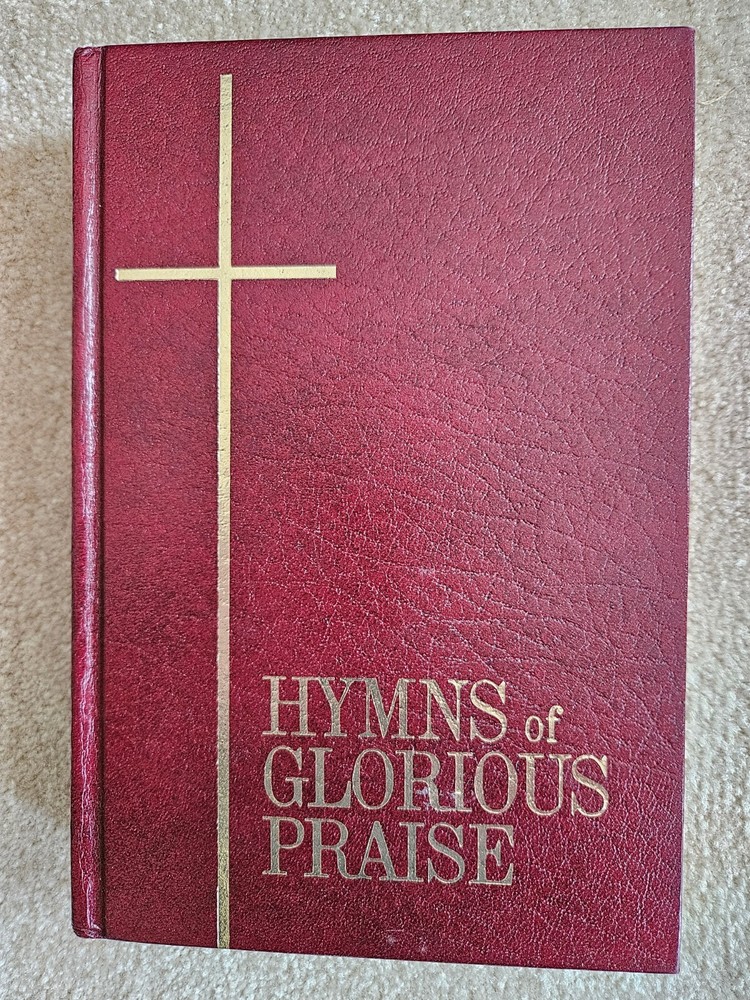 Vintage Hymns of Glorious Praise 1969 Burgundy Hardback Gospel Publishing House