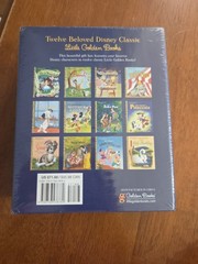 Disney Classic 12 Little Golden Picture Books Box Set, Hardcover NEW Sealed
