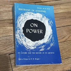 On Power Bertrand de Jouvenel Beacon Press 1962 Paperback Political Philosophy