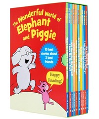 The Wonderful World of Elephant and Piggie 10 Book Box Set by Mo Willems – PB