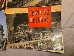 ESTATE: Vintage 1940’s Lot of 6 1st Edtion „Trains Album of Photographs” Books
