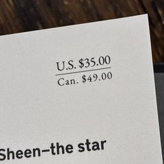 ( 1 case) The Book of Sheen: A Memoir by Charlie Sheen Hardcover Book