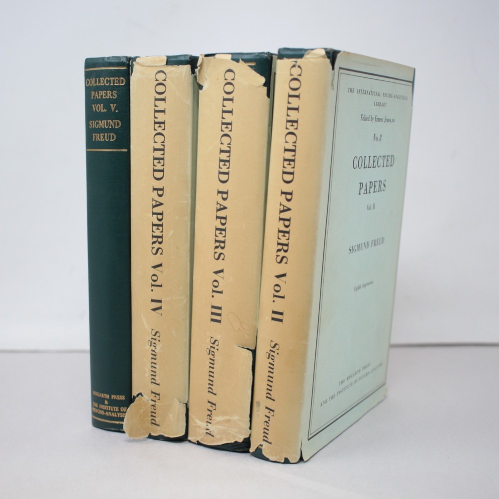 Collected Papers Sigmund Freud Hogarth Press London Vol. 2, 3, 4, 5 1953
