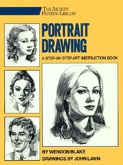 Portrait Drawing: A Step-By-Step Art Instruction Book (Artist’s Painting – GOOD
