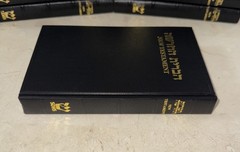 New Testament Hebrew & English Society Hebrew Scriptures Black Hardback Book NEW