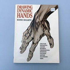 Drawing Dynamic Hands Burne Hogarth Paperback Book Figure Drawing
