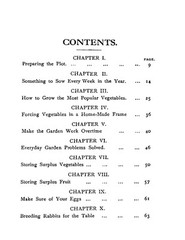 War Time Gardening How To Grow Your Own Food „1915” 62 Pages