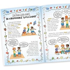 Leadership Academy -Leadership Enlightenment Funny Comic Reading Book for Kid OY
