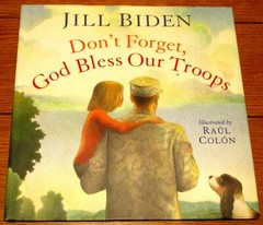 2012 Jill Biden Don’t Forget, God Bless Our Troops SIGNED Hardcover Book RARE!