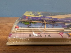 Goosebumps Sealed Gift Set | 3 Books Welcome To Dead House #1 | Apple Fiction