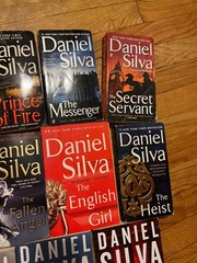 25 Daniel Silva Books — Gabriel Allon Series, HC and SC. Full Run!