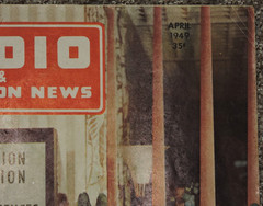 RADIO & TELEVISION NEWS Magazine/catalog – April 1949-154 pages M