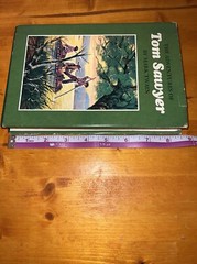 The Adventures of Tom Sawyer – Twain – Junior Deluxe Edition Good HC Dust Jacket
