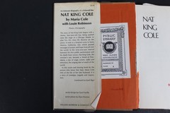 Nat King Cole Maria Cole 1971 Biography Music Jazz Singer William Morrow