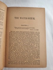 The Water Witch by J. Fenimore Cooper Vintage Hardcover Novel