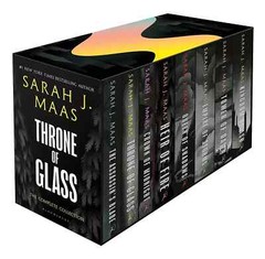 Throne of Glass 8 Books Box Set By Sarah J. Maas, Paperback📝📝