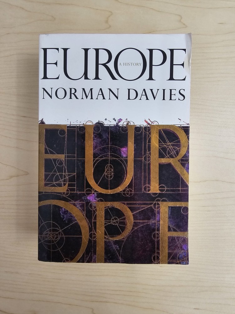 Europe: A History by Norman Davies Paperback Book Used