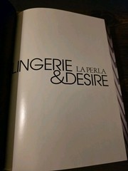La Perla : Lingerie and Desire by Isabella Cardinali 2012 HCDJ