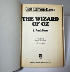 5 Great Illustrated Classics Wizard of Oz Robin Hood Gulliver’s Travels Swiss
