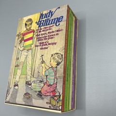 Judy Blume 5 Book Box Set 1970’s Paperback Various Titles Read