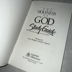 The Holiness of God Study Guide RC Sproul 1988 Ligonier Ministries Bridges READ