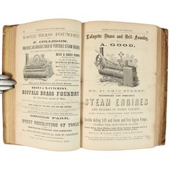 1862 CIVIL WAR BUFFALO Directory Underground Railroad GROVER CLEVELAND Fillmore