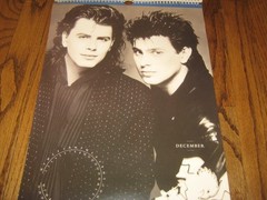 Duran Duran 1986 Official Calendar A View To A Kill
