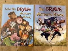 Lot of 18 Brave Books Mixed Saga 1 2 Box Set Extras Map Excellent Condition