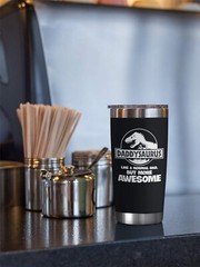 20 Oz Stainless Steel Tumbler for Dad – Leak-Proof Gift Idea with Double-Wall…