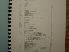 Sig Sauer P226 Armourers Instruction 8 1/2″ by 11″ Spiral Bound Book 53 Pages