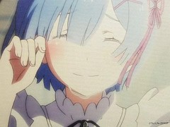 Re:Zero Starting Life Another World Original Illustration Board 13×9.5in Canvas