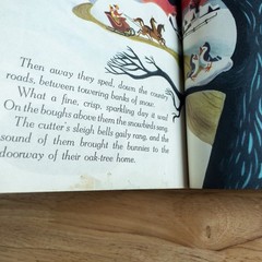 Once Upon A Wintertime Walt Disney Little Golden Book 1950 1st Ed A D12 Vintage