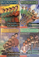 (17 sc) ANIMORPHS series K.A. Applegate fantasy YA