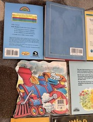 Lot 12 Childrens Story Books Disney Sesame Street Golden Dorothy Oz Harry Potter