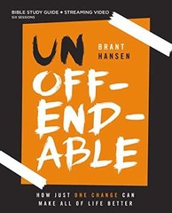 Unoffendable Bible Study Guide plus – Paperback, by Hansen Brant – Very Good o