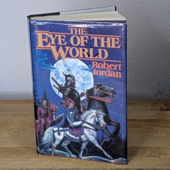 The Eye of the World by Robert Jordan Book Club Edition Hardback 1990 Tor
