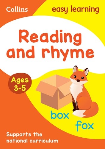 Reading and Rhyme: Ages 3-5 (Collins Easy Learning Preschool) by Collins UK, Goo