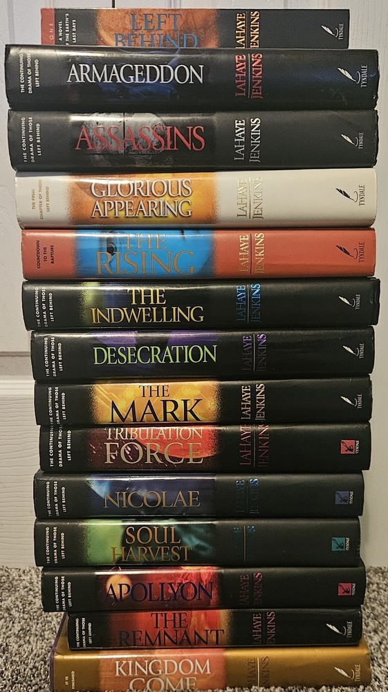 Left Behind Complete Main Series Lot 14 Books Tim LaHaye Jenkins 13 HC 1 PB