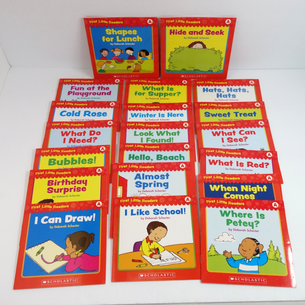 Scholastic First Little Readers Level A Lot of 20 Learn to Read Emergent Reader
