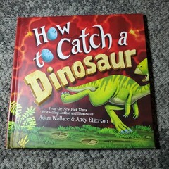 How to Catch a Dinosaur Adam Wallace 2018 Illustrated Kids Book Hardcover