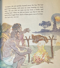 Odysseus & the Cyclops- Tales from the Odyssey by I Richardson/ PB/ Troll/ 1984