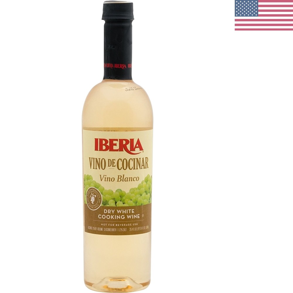 Enhance Flavors with 25.4 oz of White Cooking Wine – Ideal for Delicious Recipes