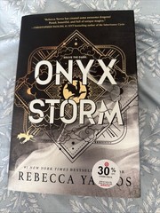 Onyx Storm (Wing and Claw Collection) by Rebecca Yarros (Hardcover) SEE DESC