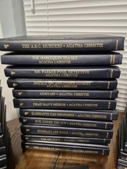 AGATHA CHRISTIE LEATHERETTE COLLECTION – YOU PICK TITLES – DROP DOWN SELECTION